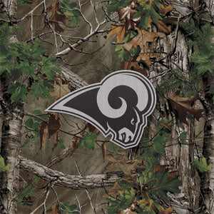 NFL Los Angeles Rams Realtree Xtra Green Camo Wii (Includes 1 Controller) Skin